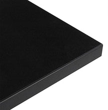 Alterego - Vassoio da tavolo "Spano", 60 x 60 cm, colore: Nero