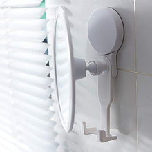 XCAYBH - Specchio da bagno con ventosa girevole a 360°, impermeabile, con supporto per rasatura