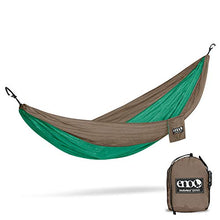 Eagles Nest Outfitters Doublenest Amaca, Emerald/Khaki