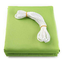 sun shade sail Square UV Block per Giardino Esterno Giardino 9d1i0v (Color : Green, Size : 4X4X5.7M)