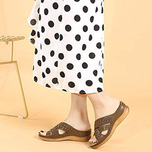 Sandali Donna Sandali Zeppa Scarpe Passeggio Spiaggia, Sandali Donna Sexy Tacco Zeppa Sandali Punta Aperta Retro, Moda Comode Morbido Antiscivolo Ciabatte Casa Infradito,B,39