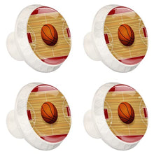 Maniglie per cassetti Manopole per cassetti Manopole rotonde Confezione da 4 per armadietto, cassetti, cassettiere, cassettiere ecc. pallacanestro