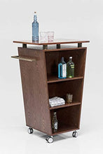 Kare Design - 80344 Bar Lady Rock Trolley Vintage, Marrone