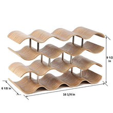 PWZ Pratica Semplicità Della Casa Pratica Semplicità Della Casa in Legno Pratica Semplicità Della Casa Contiene Fino a 14 Bottiglie Di Vino Stoccaggio Bar Tavolo Controsoffitto Cucina Controsoffitto