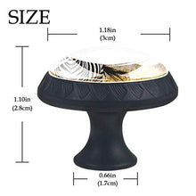 Zebra retrò 4 PCS Pomelli per Porta, Pomolo per Mobile, Pomelli per Mobili con Viti, Maniglia per Armadietto, Pomelli per Porta, Pomelli per Cassetti per Porta, Armadio, Cassetto e Credenza