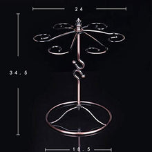Hanks' shop - Porta bicchieri da vino con 6 supporti per bicchieri da vino