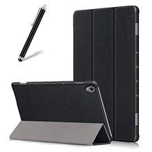 Artfeel Cover per Huawei MediaPad M6 10.8 2019,Sottile Leggero Pelle Smart Supporto Custodia con Auto Sveglia/Sonno,Slim Flip Folio Magnetico Tablet Caso,Nero