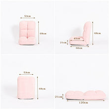 SOFA Morbida Sedia a Sdraio Imbottita con Schienale Regolabile Lazy Chaise 120cm (Colore : B, Dimensioni : 120cm)