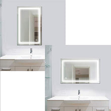 Turefans 23W, 6000K, 100 * 60cm, Specchio per Bagno con LED, Specchio Bagno