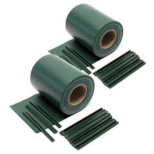 Wiltec Paravista frangivento, 70mx19cm Verde, in PVC 650g/m², con 40 Clips Frangivista