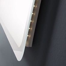 Kiamami Valentina SPECCHIO STONDATO ILLUMINATO A LED 60 X 60 CM | DALLAS