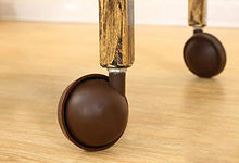 Carrelli portaoggetti Carrello di bellezza per parrucchiere I will take action now (Color : Earth pulley)