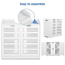 Cocoarm Mobile base per lavabo Mobile base per bagno con 2 ante Mobile moderno per lavabo a doppia anta