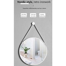 KOHLMO Specchio da Bagno Tondo Specchio per Il Trucco a Parete Specchio da Parete Bagno Camera da Letto Specchio di Vanità Telaio in Alluminio