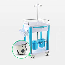 Veicolo di Soccorso in ABS Medico, Carrello di Consegna, Carrello di Pronto Soccorso per Infermieristica, Carrello per Strumenti per Cambio Veicolo