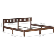 SKM Giroletto in Legno Massello di Mango 200 cm (22.71kg)