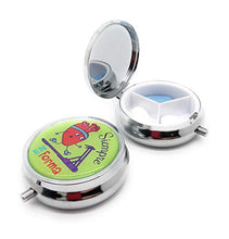 MovilCom® - Portapillole giornaliero tascabile con 3 scomparti, portapillole organizer per pillole e medicinali, 2 pezzi (mod.653304 e mod.653306)