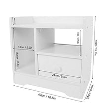 Comodino comodino comodino casa camera da letto(white)