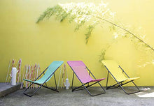 LAFUMA M.transat Sdraio in Alluminio con Telo textilene Blu, Multicolore, Unica