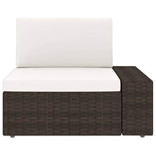 vidaXL Set Divani da Giardino 3 pz in Polyrattan Marrone - Arredi Casa