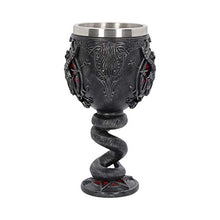 Nemesis Now B4476N9 Baphomet Calice 16cm, Resina con Acciaio Inox