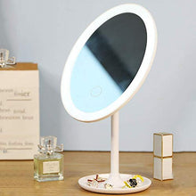 FGDSA Specchio per Il Trucco con Luci E Ingrandimento, Touch Screen Illuminato Specchio da Tavolo per Trucco Illuminato Specchio Luminoso A LED Portatile