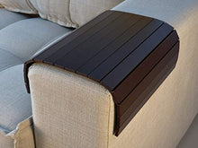Divano braccio vassoio da tavolo. Modello elegante. Se adapta a brazos cuadrados de sofa