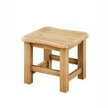 Sgabello Moderno Sgabello in Legno massello con Tavolo da Pranzo Classico Forte e Robusto (Colore : Figure 1, Dimensione : 29.5 * 29.5 * 25.5)