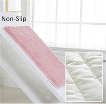Sincere - Cuscini/cuscini/cuscini/tappetino per interni antiscivolo, per divano, tartami galleggiante, balcone, davanzale e balcone, colore: rosa, 88,9 x 180 cm