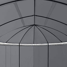 E E-NICES Gazebo con Tende 530x350x265 cm Antracite
