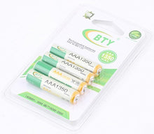 SaySure - 4pcs BTY 1.2V AAA 3A 1350mAh Ni-MH Rechargeable