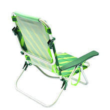 Pierre Cardin, Verde, Linea Haiti, Spiaggina Pieghevole Parigi, Mare giradino, 53x62x77
