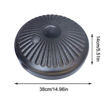 Junean Supporto per ombrellone, Base per ombrellone Rotonda, Vestito per palo per ombrellone Diametro 38mm per Giardino
