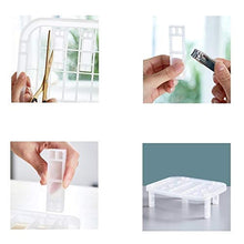 bkls 4 PCS Stackeble Kitchen Tableware Rack Cabinet Rack Tableware Drying Rack