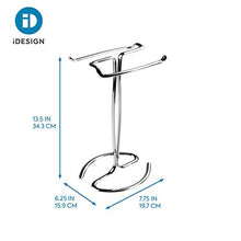 iDesign 55658 Axis, Portasciugamani autoportante, argento