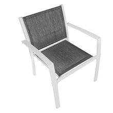 vandi Set da Giardino Divano Poltrone e Tavolino in Metallo Missouri