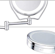 Specchio Specchi di vanità da Bagno Trucco a Parete con ingrandimento 7X Illuminato a LED