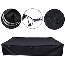 bobeini Universal Cam per Trailer Cover 224x175x45cm Telo da Campeggio da Viaggio Impermeabile Nero