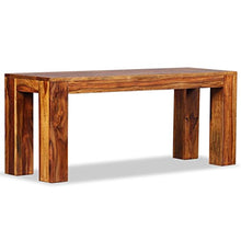 vidaXL Legno Massello di Sheesham Panca Ingresso Rustica Panchina Arredo Casa