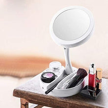 Specchio Home LED con luci Pieghevole Dual Lated Side Magnity Vanity