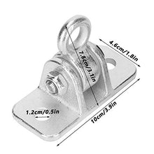 Tomanbery Accessori per Amaca Gancio per Altalena Gancio per Appendere Altalena 2 Set per sedie sospese per Altalena da Esterno Sacchi di Sabbia per Interni