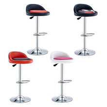 SANSHUI Bar Sgabelli Pelle Altezza Regolabile Sgabello con Back for Home Kitchen Spa Medical Salone Bar Stool 0916 (Color : C, Size : Bar Stools Set of 1)