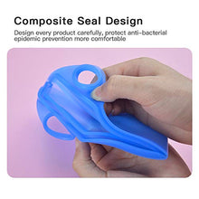 FengHP, custodia in silicone per il viso, leggera, portatile, comoda apertura della bocca, contenitore multiuso