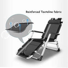 CDFC Bed Lounger all'aperto Letto Sedia reclinabile Sedia per Rilassante in TextOline Textoline Zero Gravity Garden Pieghevole Letto Sun Regolabile
