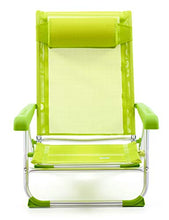 Fiesta Tahiti Spiaggina Textilene, Alluminio Anodizzato, Verde
