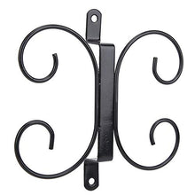 NCONCO - Scaffale da parete per bicchieri da vino, a testa in giù, da appendere alla mensola per la casa e la cucina, colore: nero