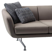 Kartell Divano Betty, Design Moderno, 2 Posti, Tessuto Grigio, cm L 170 x H 75