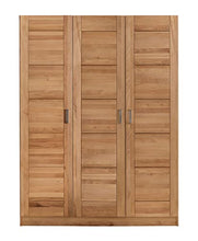 Möbel-Store24 - Armadio con ante in legno di faggio massiccio, parzialmente oliato, 3 ante