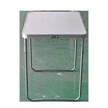 AWJ Tavolo Pieghevole con Maniglia per Il Trasporto Facile da Pulire e Piegare, Adatto per Giardino, Feste, Barbecue, Portatile, Risparmio di Spazio, Leggero, Durevole