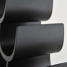 Alessi Noè GIA13 B - Portabottiglie di Design in Resina Termoplastica, Nero